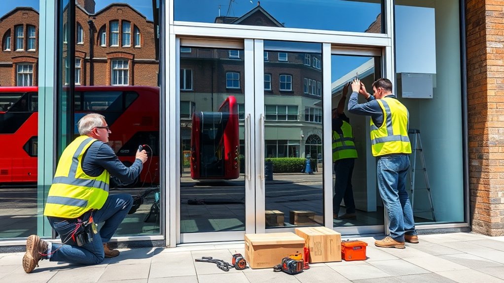 Automatic Door Installation Banbury