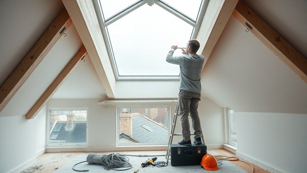 Electric Skylight Installation Banbury