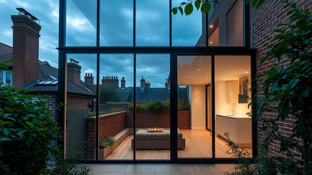 Glass Extension Walls Banbury