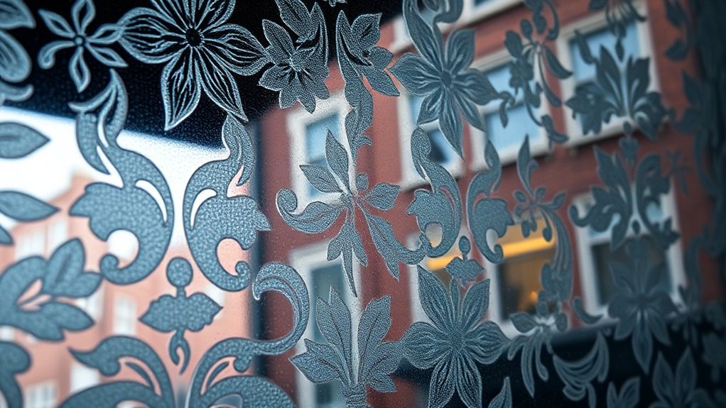 Patterned Decorative Glass Banbury